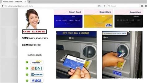 penipuan kartu atm smart card|BI pastikan ATM Smart Card penipuan .